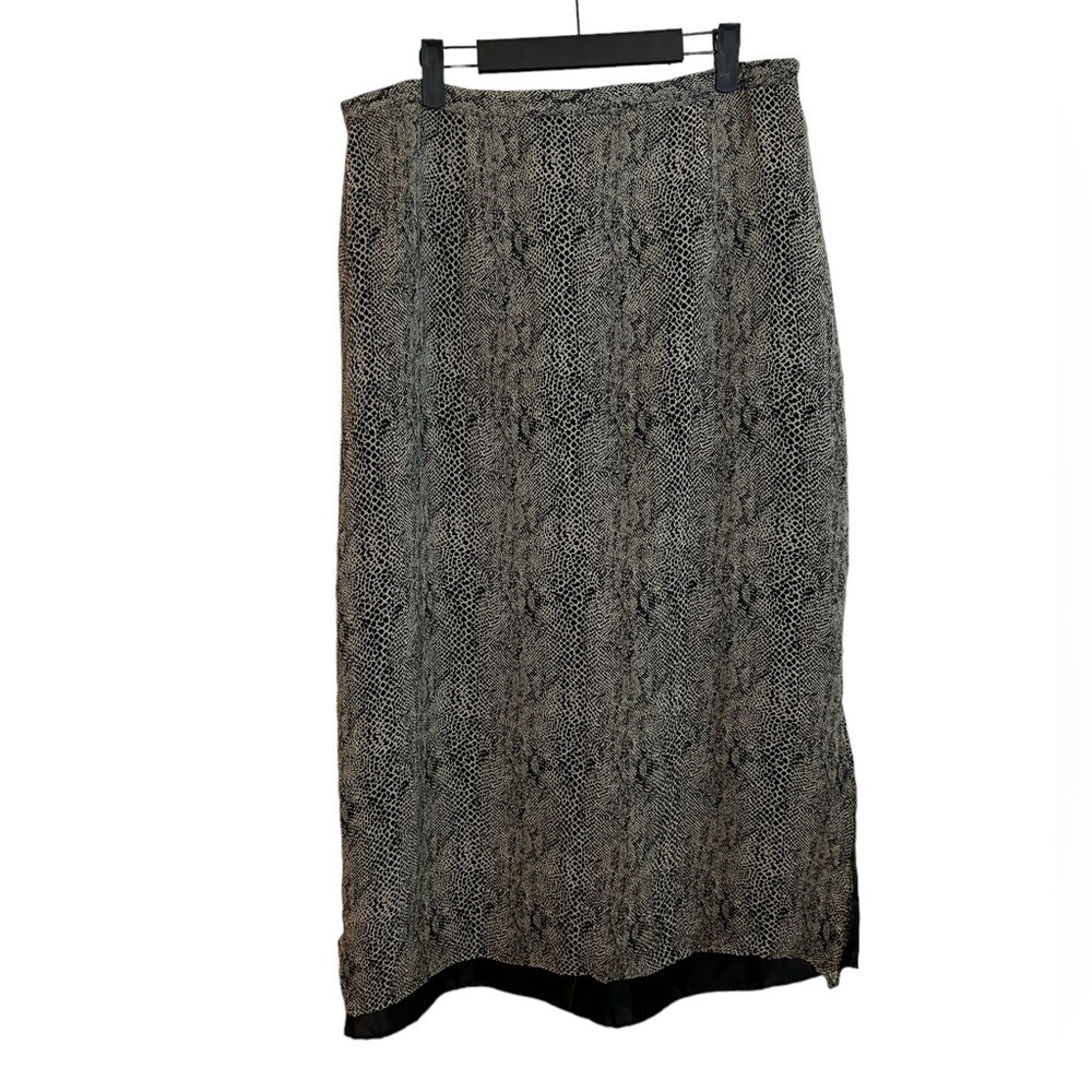 NYC Design Co. Vintage Snakeskin Silk Skirt